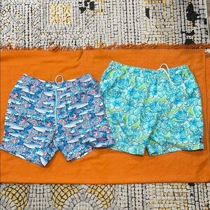 Two Vineyard Vines Swim & Athletic Shorts